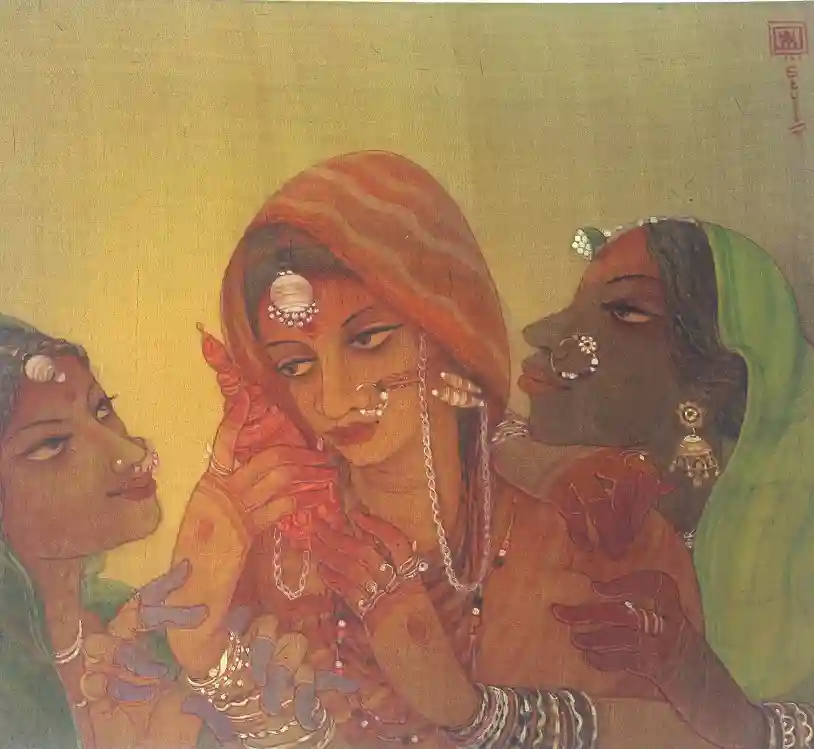 bride and her closed freinds