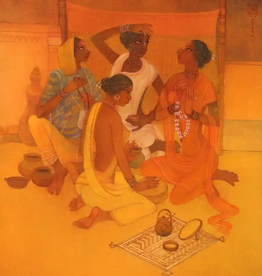 preparation for a kirtan